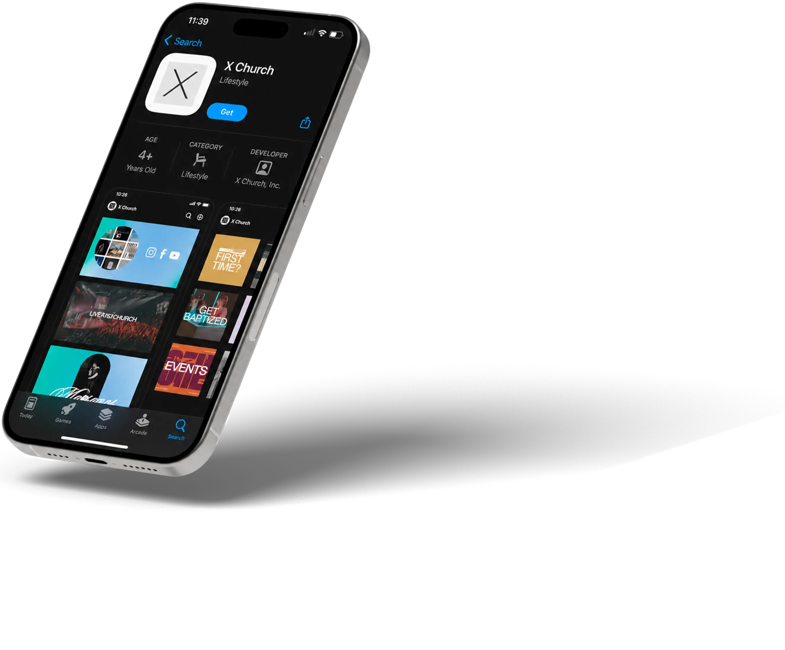 X Church App