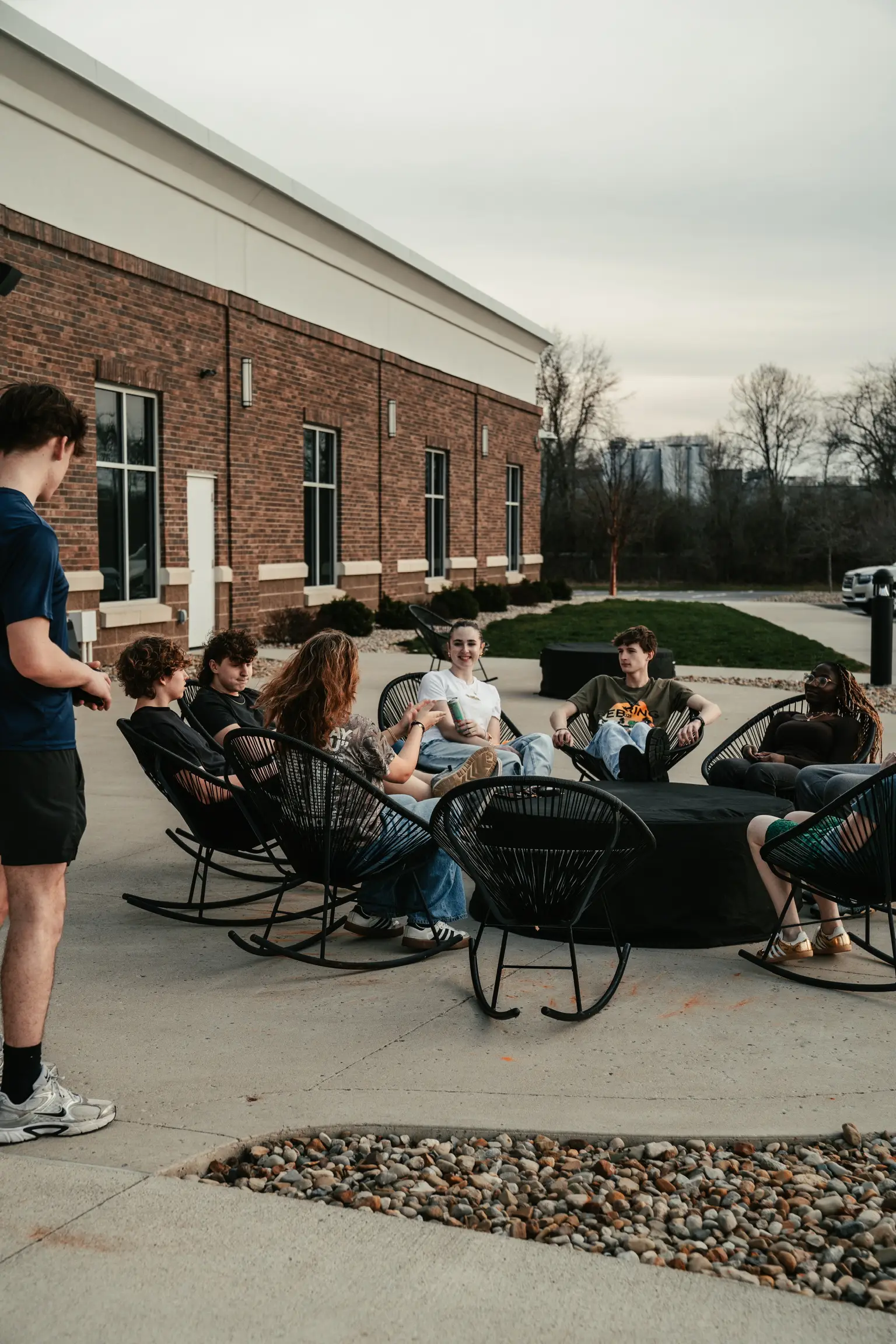 High school students at XHS